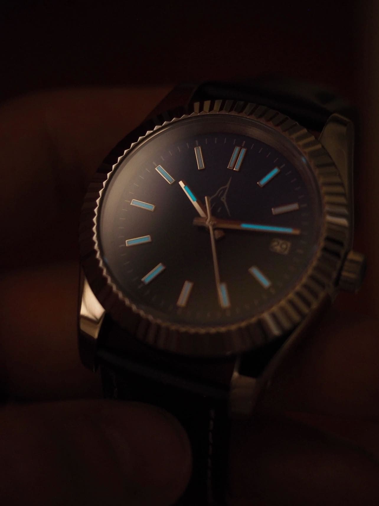 Index Super-LumiNova BGW9 luminescents dans l'obscurité
